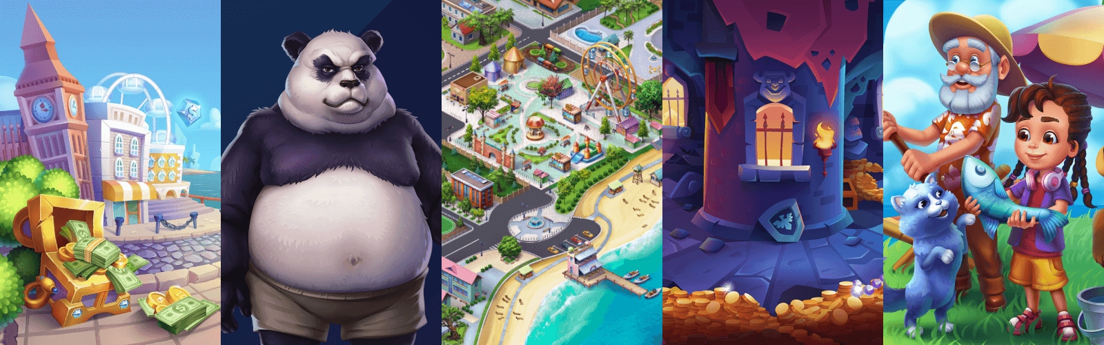 2D Game Artwork examples — game art & animation