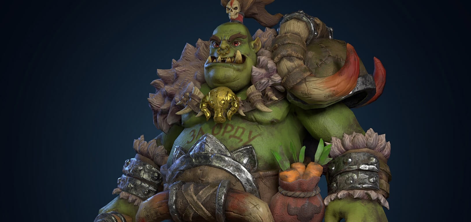 Mid-poly 3D character creation for game purposes
