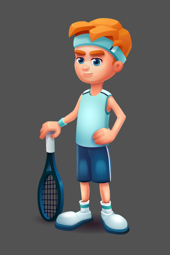 Vector mascot