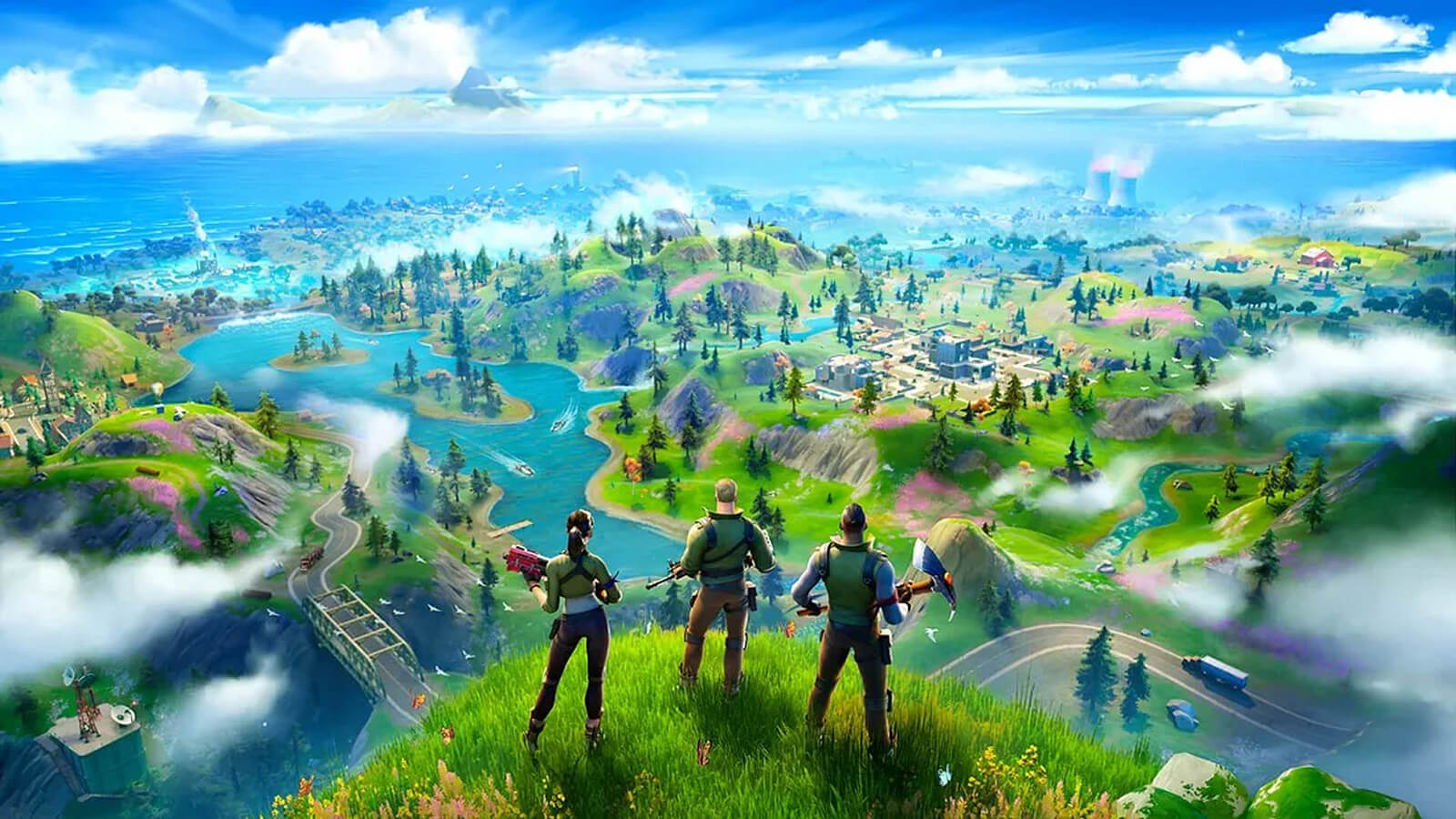 A live in-game event inside Fortnite