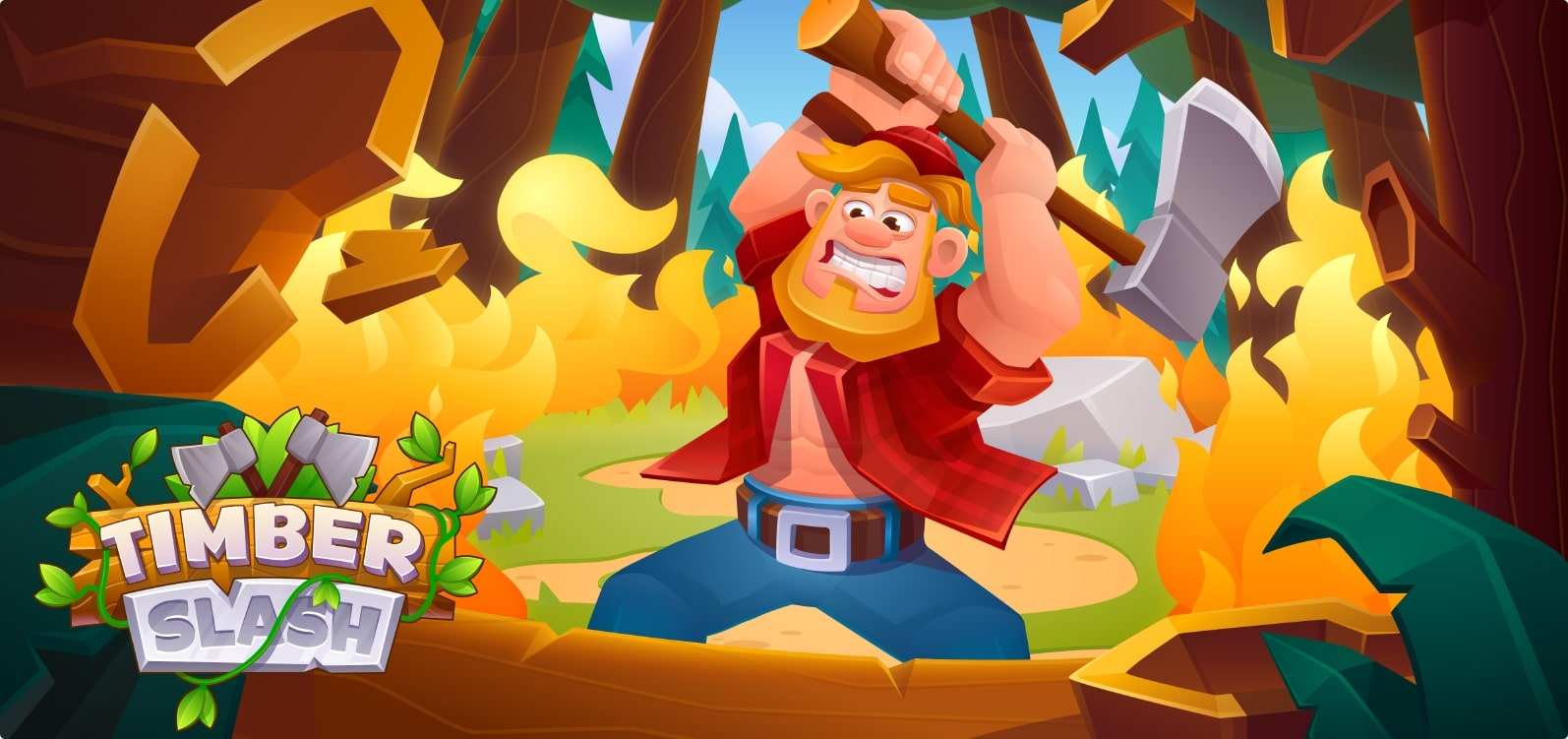 Timber Slash: Casual Mobile Arcade on Unity
