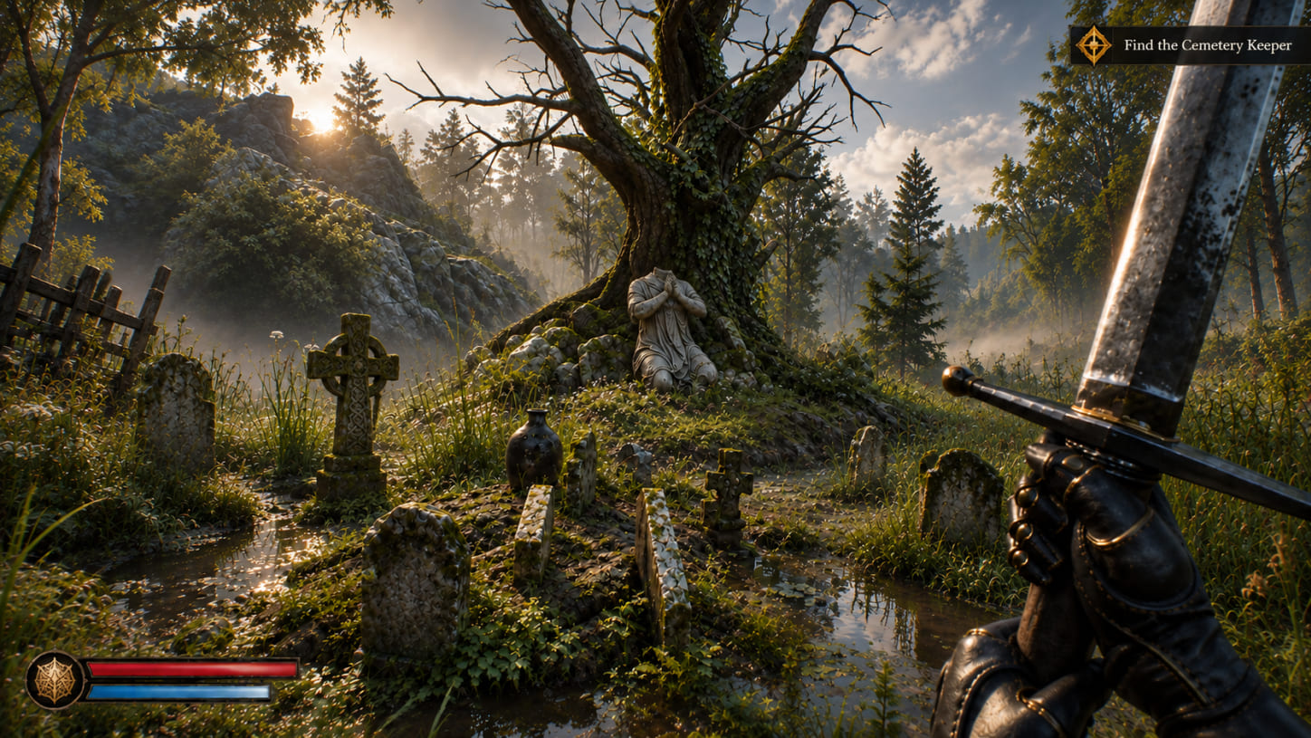 Desktop action game development
