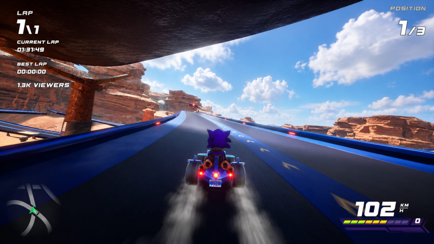 Desktop racing game development