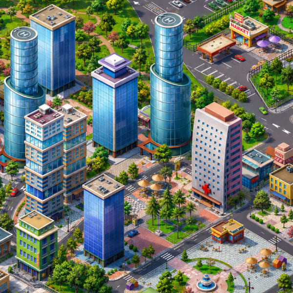 Simulation Unity games